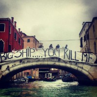Venezia non s’inchina alla Divina – Manifestazione silenziosa