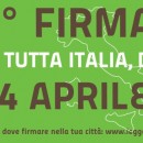 Rifiuti Zero Firma Day domenica 14 aprile 2013.